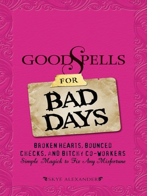 cover image of Good Spells for Bad Days